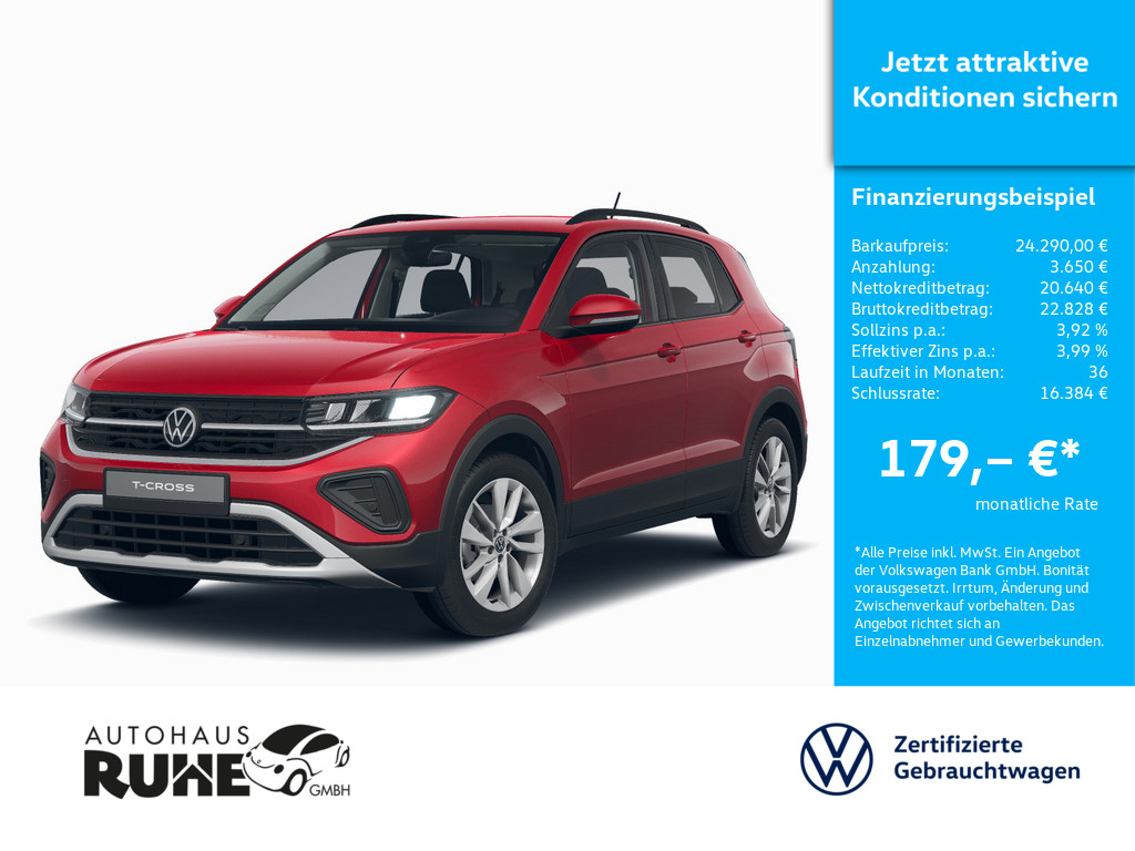 VW T-Cross Life 1.0 TSI 85 kW DSG Exposé-Bild 1